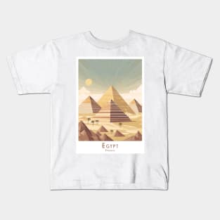 Egypt - Sunrise over the Pyramids Kids T-Shirt